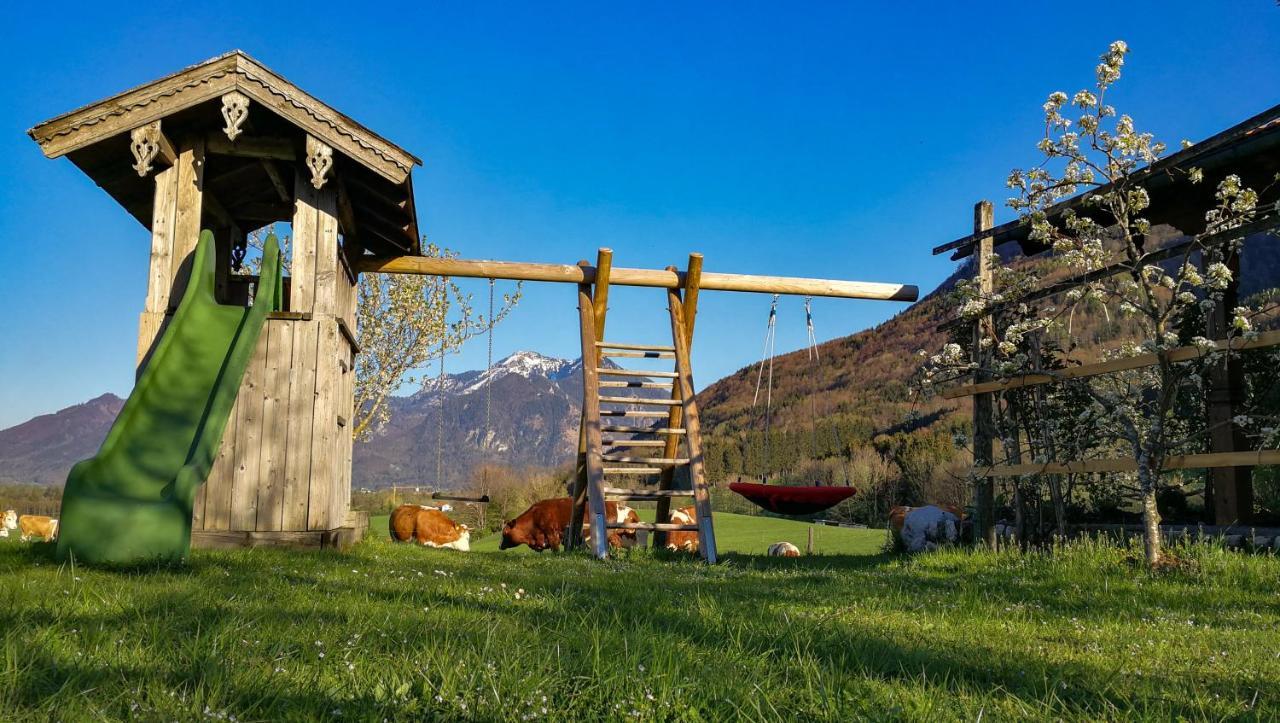 Ferienwohnung Hoderhof Grassau  Exterior foto